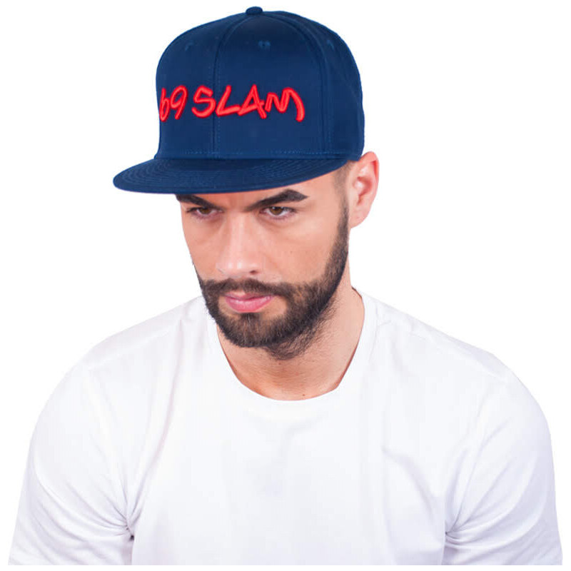 Čiapka s kšiltom 69SLAM tmavomodrá uni 34409744