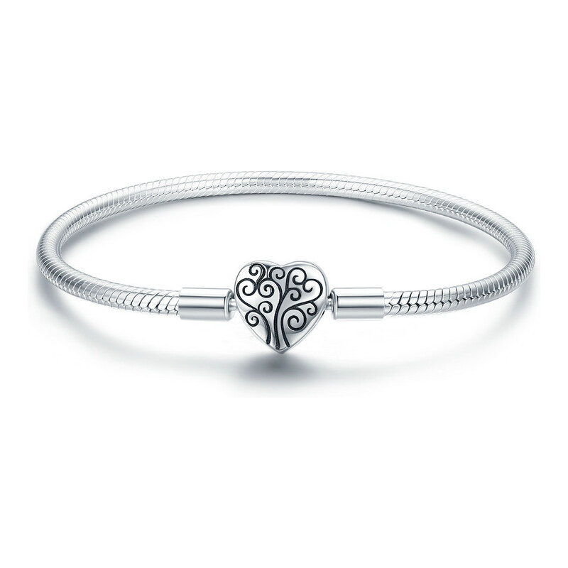 Emporial Royal Fashion náramek na přívěsky Srdcový strom života SCB066 60971669