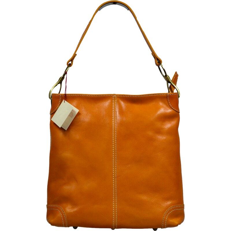 Žltá kožená talianska kabelka Ginevra Gialla NovaKabelka.sk 5153559