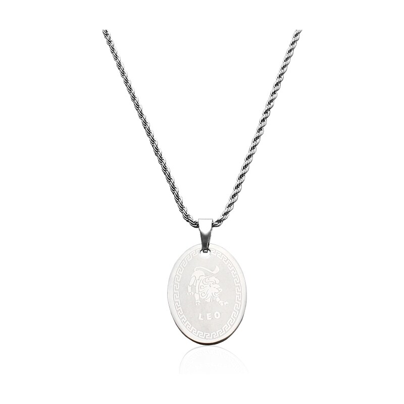BM Jewellery Náhrdelník s príveskom v znamení zverokruhu - Lev S394050 10400035