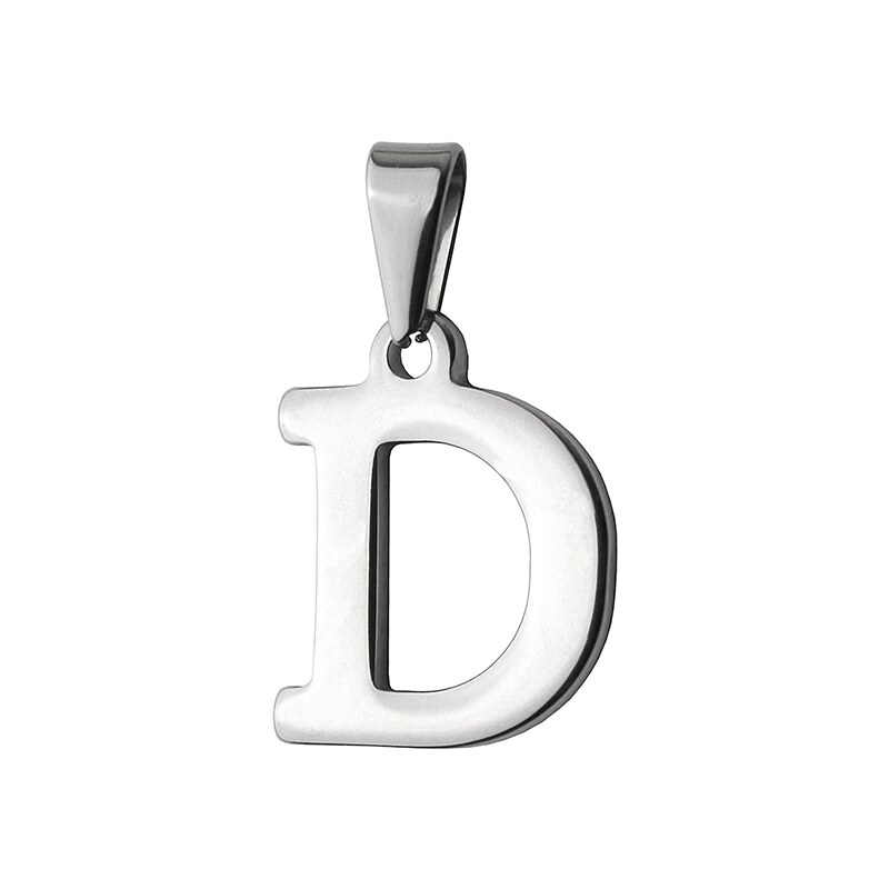 BM Jewellery Prívesok písmeno D z chirurgickej ocele S399015 20962786