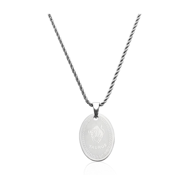 BM Jewellery Náhrdelník s príveskom v znamení zverokruhu - Býk S384050 10400025