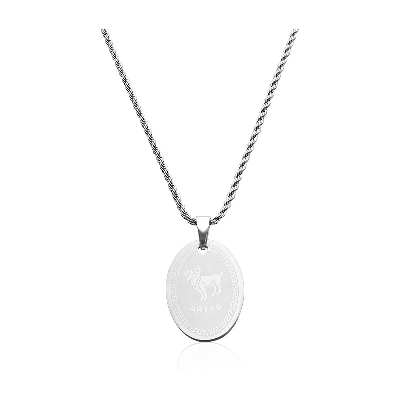 BM Jewellery Náhrdelník s príveskom v znamení zverokruhu - Baran S388050