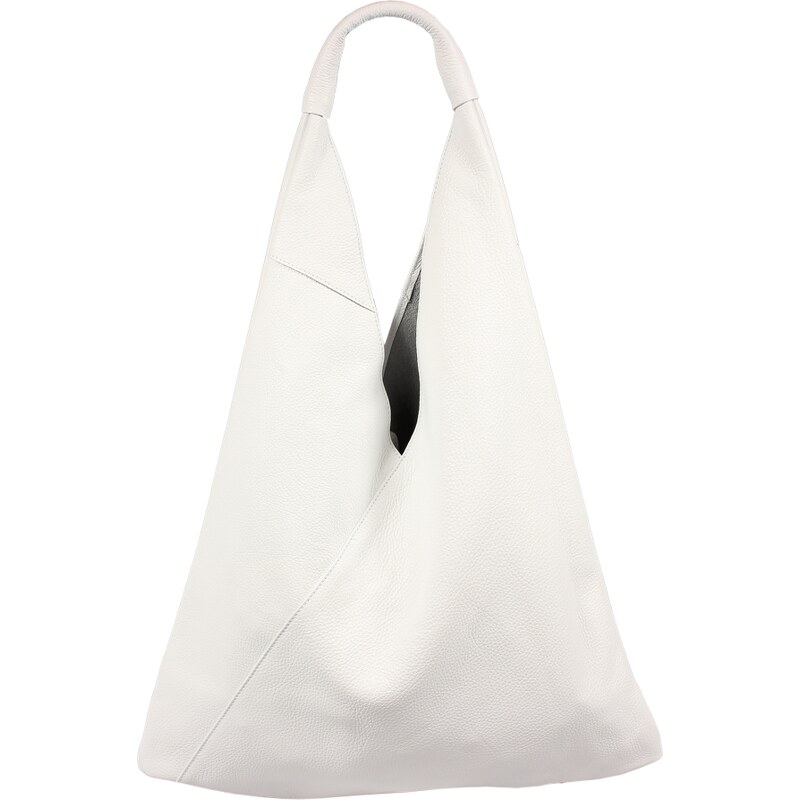 Biela kožená talianska kabelka Alma Bianca NovaKabelka.sk 5681148