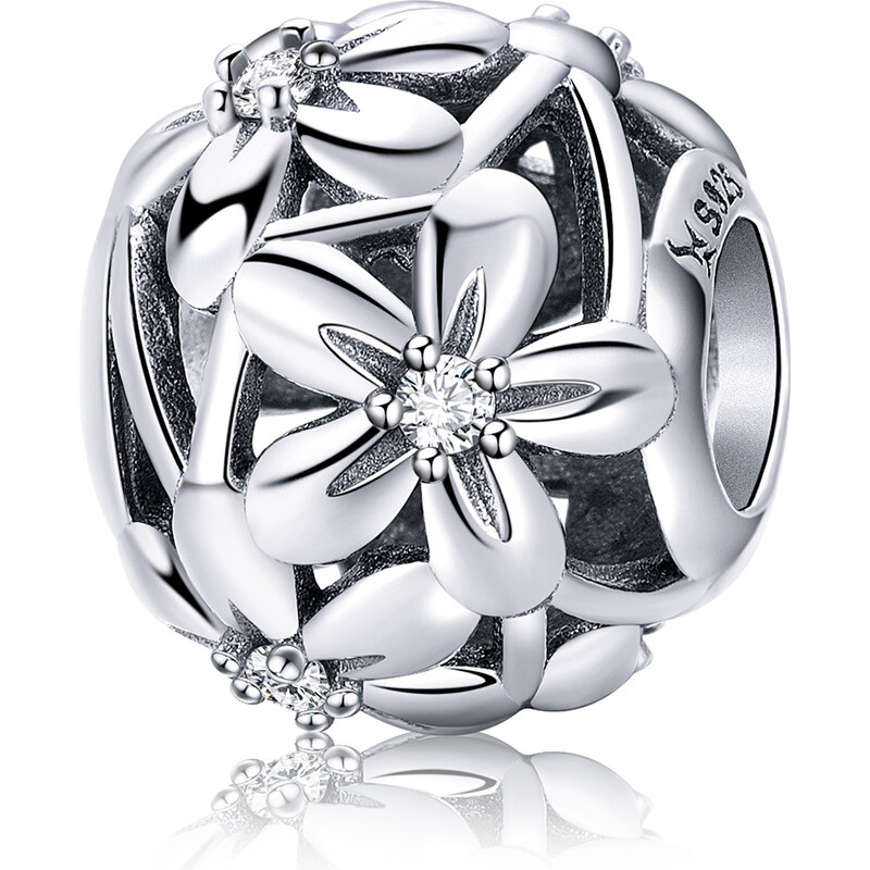 Emporial strieborný prívesok Lúka kvetov 24464442