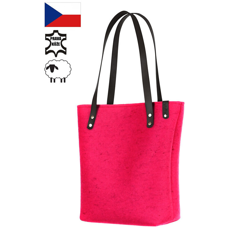 Lotika Veľká plstená kabelka - eco friendly product - vyrobené v 36988053