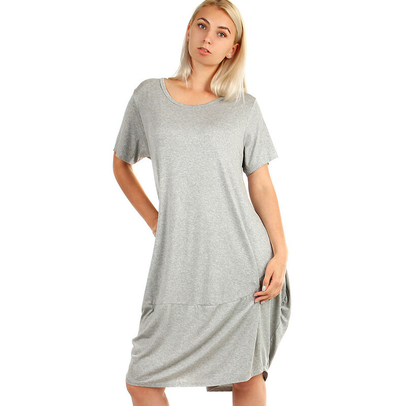 Glara Voľné plážové jednofarebné šaty 56353744