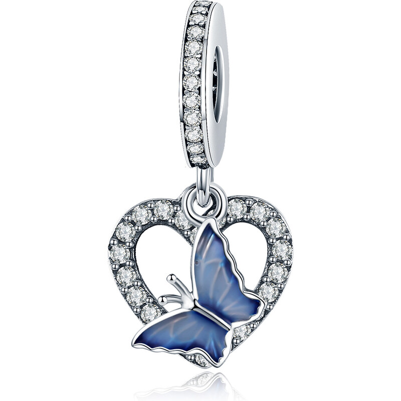 Emporial strieborný prívesok Čarovný motýľ 41570797