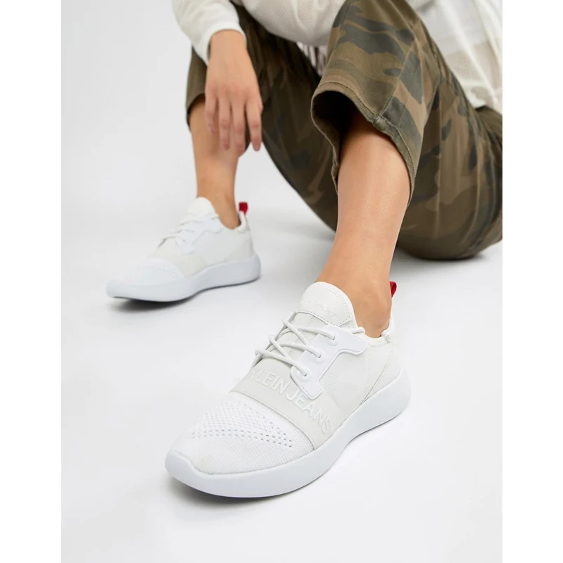 calvin klein meryl knit trainers