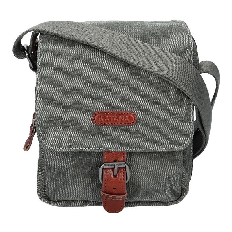 Pánska taška Katana Olson - zeleno-šedá 11533484