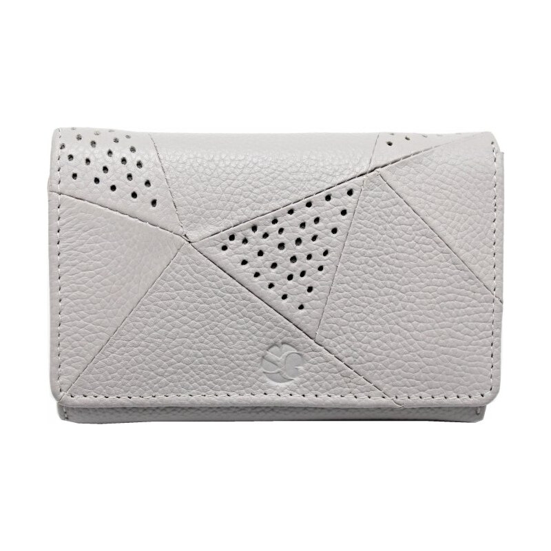 SEGALI Dámska kožená peňaženka 210035 sivá 35335571