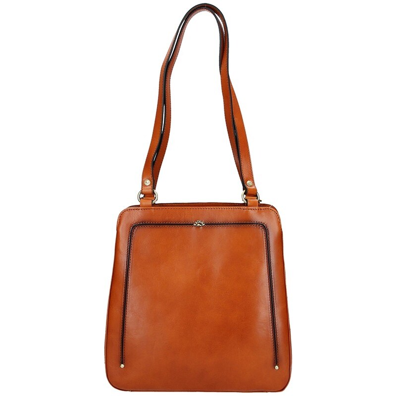 Dámska kožená batôžky kabelka Katana Viola - hnedá 24847473