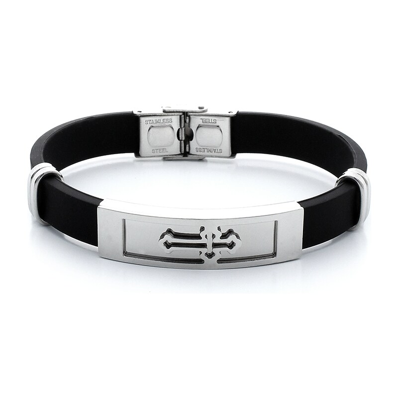 BM Jewellery Pánsky náramok z chirurgickej ocele S461050 10400096