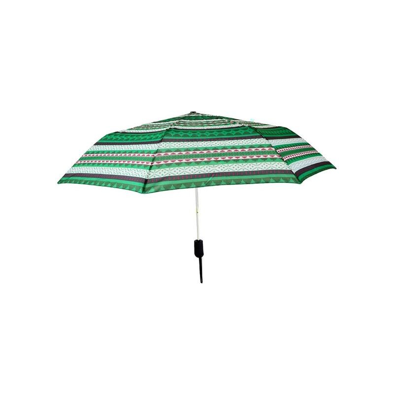 JOHN-C Dámsky zelený vzorovaný dáždnik