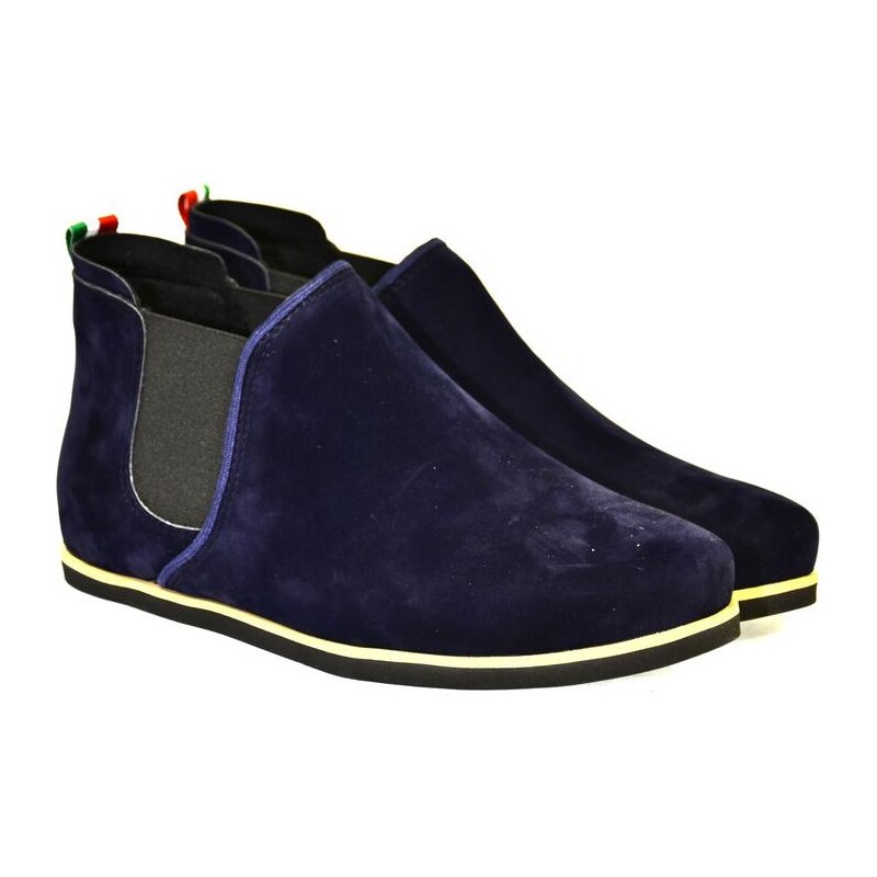 JOHN-C Dámske tmavo-modré členkové topánky ORIOS 4358249