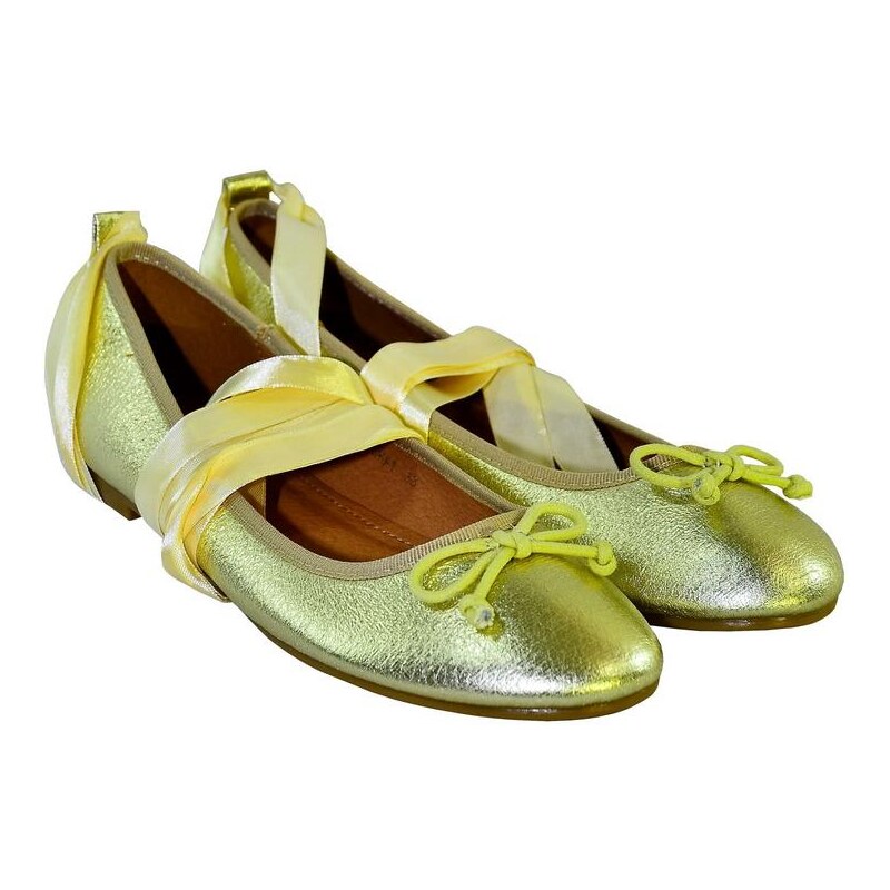 COMER DÁMSKE ZLATÉ BALERÍNY BALLERINA 4358811