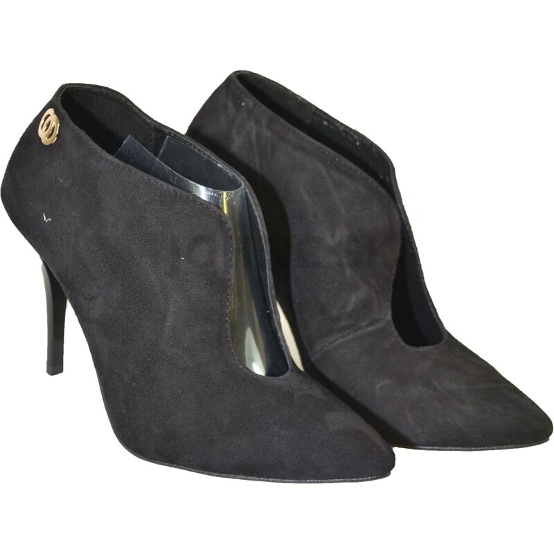 ALEX DÁMSKE ČIERNE ČLENKOVÉ ČIŽMY AURORE 8584331