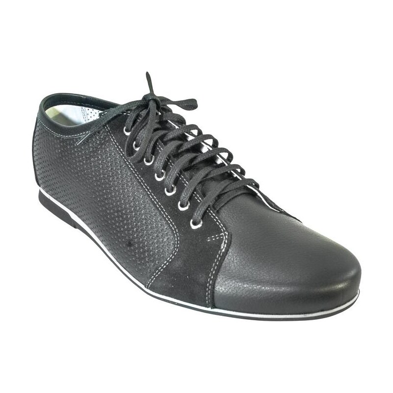 BASSO LAVAGIO PÁNSKE ČIERNE POLTOPÁNKY HARVEL 4360189