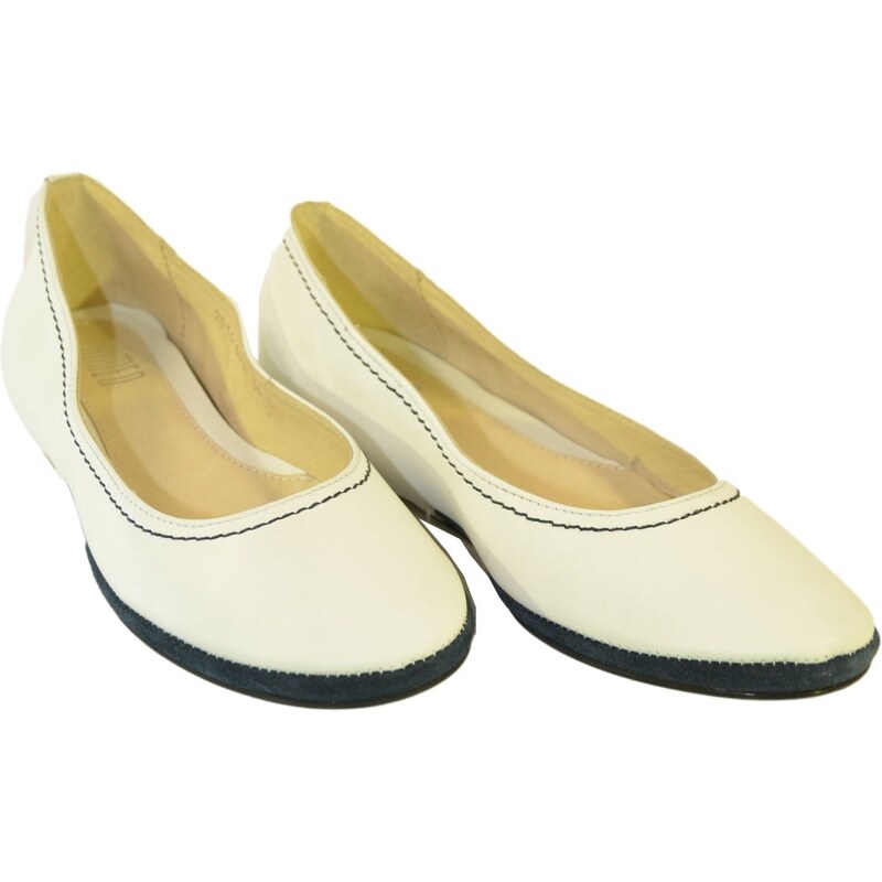 SIMEN DÁMSKE BIELE BALERÍNY HELAINA 4360333