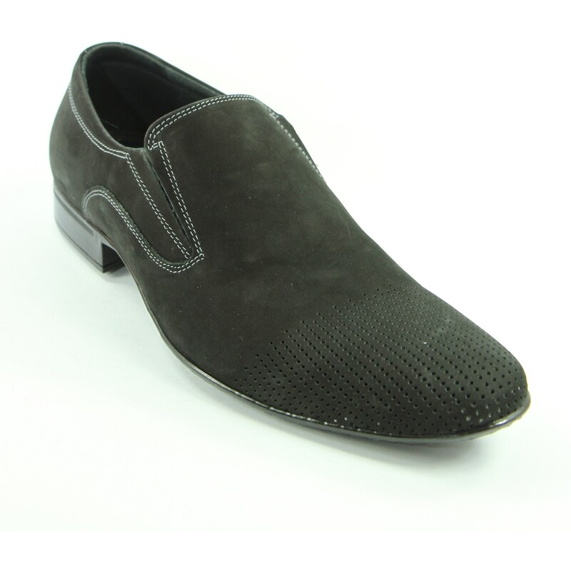 BASSO LAVAGIO PÁNSKE ČIERNE POLTOPÁNKY LEVON 4361278