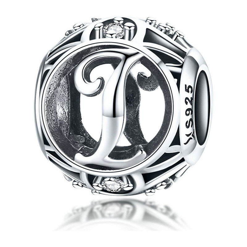 Emporial strieborný prívesok korálka Písmeno I 24464418