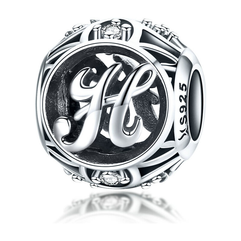 Emporial Royal Fashion přívěsek korálek písmeno H 24464417