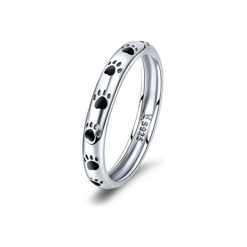 Emporial strieborný prsteň Packa labka 28777755