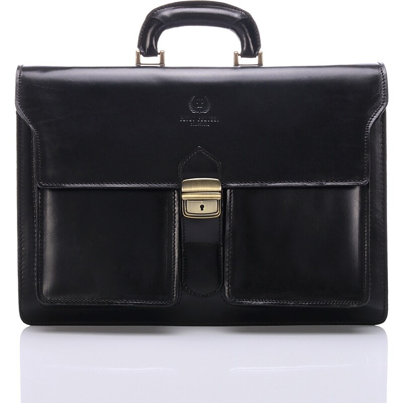 Kožená pánská taška/aktovka Paolo Peruzzi N02 37767601