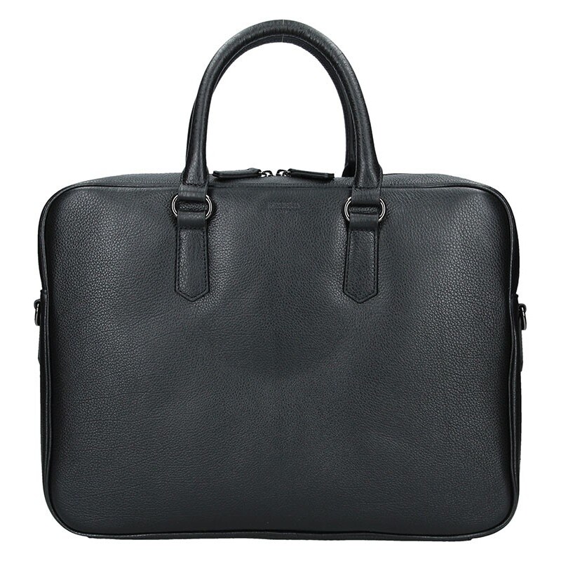 Pánska business taška cez rameno Hexagona Pablo - čierna 11531856