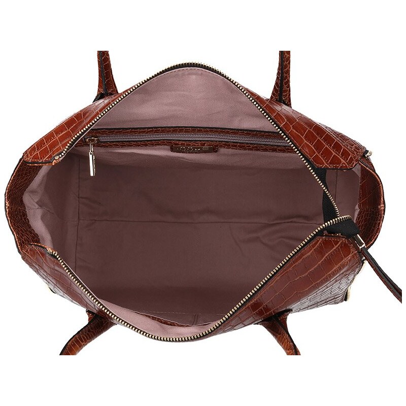 Elegantná kožená kabelka Innue E363