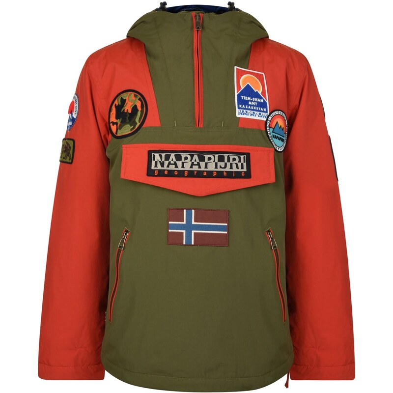 Jacket rainforest shop multi patch