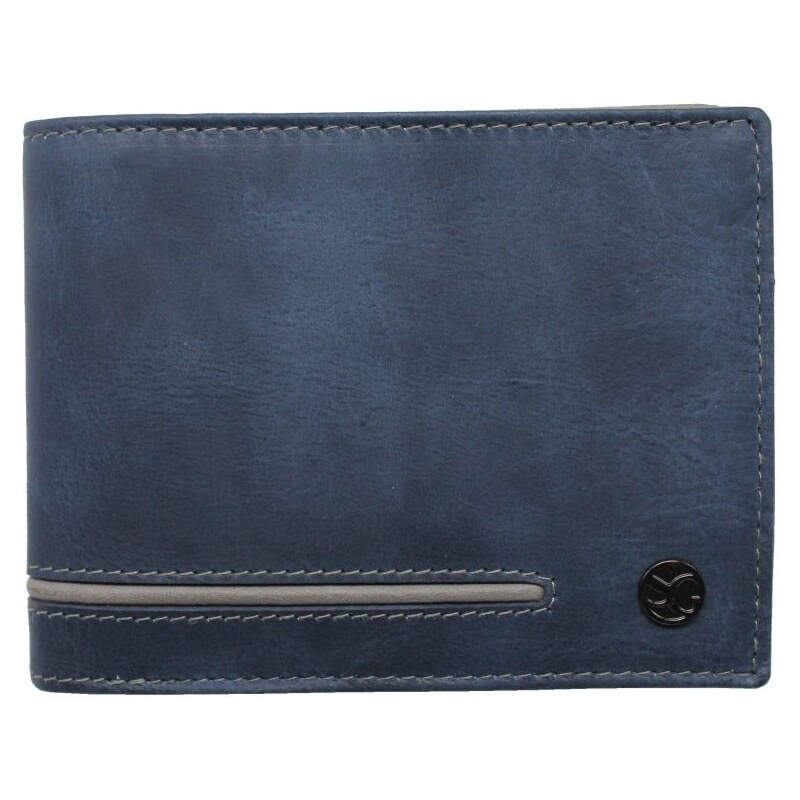 SEGALI Pánska kožená peňaženka 2730115020 modrá 47271712