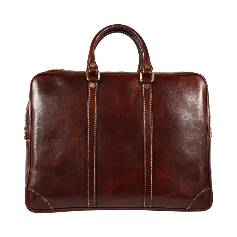 Hnedá kožená talianska kabelka Alano Marrone NovaKabelka.sk 51046031