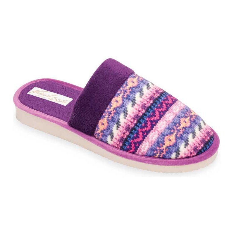 Dámske papuče Natural Style NS071 fialová 58255071
