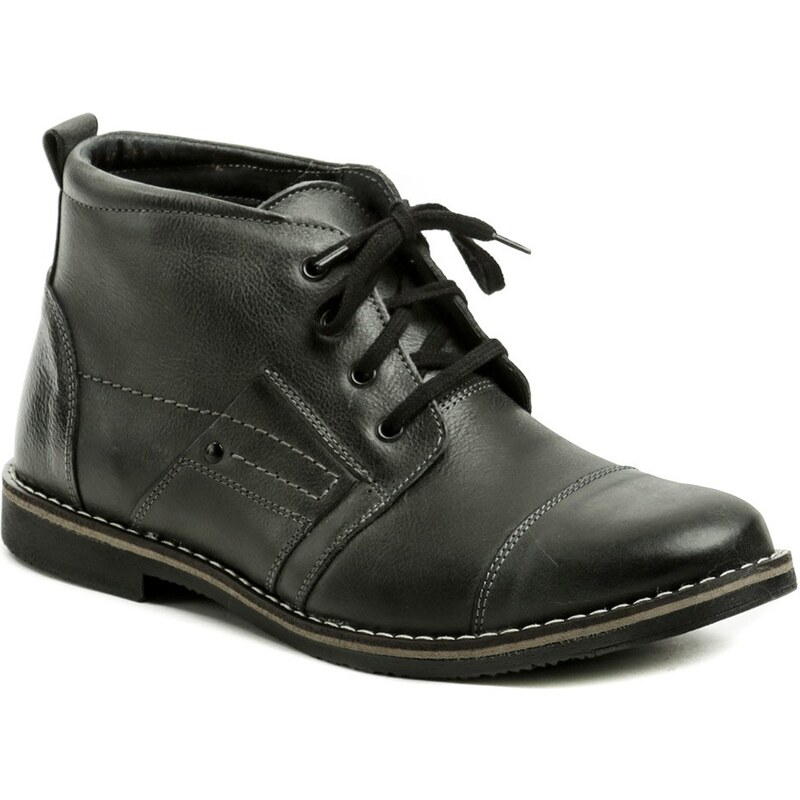 Wawel IG042B šedé pánske zimné topánky 9963963