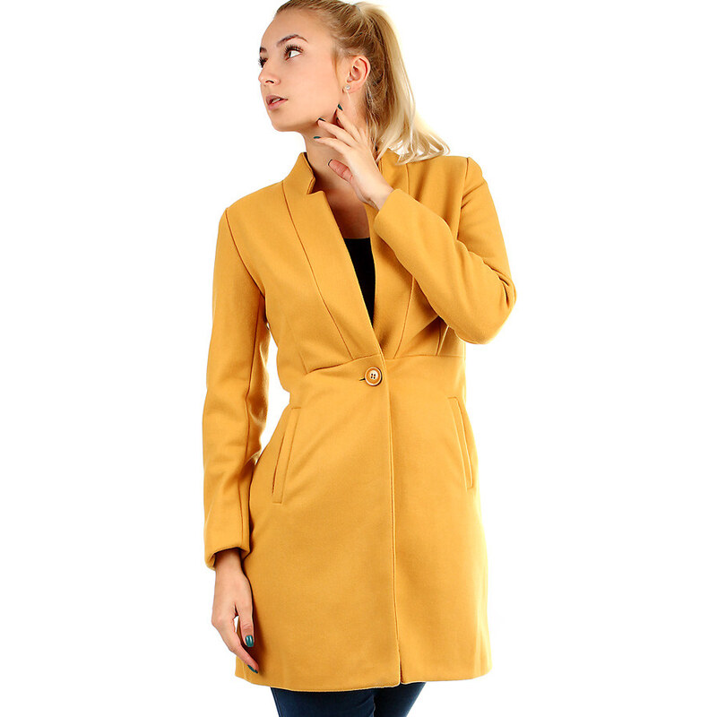 Glara Prechodný kabát áčkového strihu 27386553