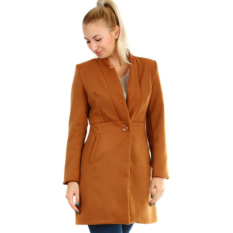 Glara Prechodný kabát áčkového strihu 8396909