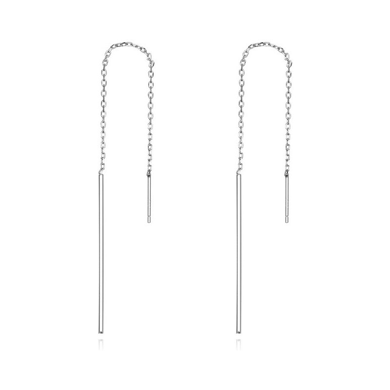 Emporial strieborné náušnice Jemná elegancia SCE490 28157832