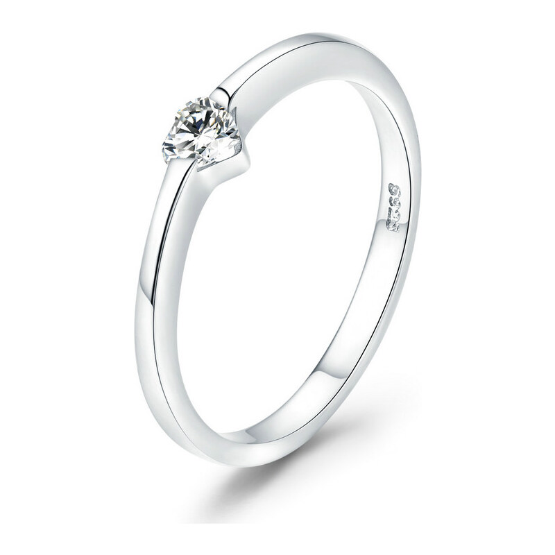 Emporial strieborný prsteň Jemné city 29017421