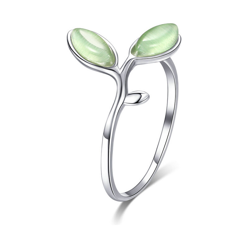 Emporial strieborný prsteň Nádych prírody 31337431