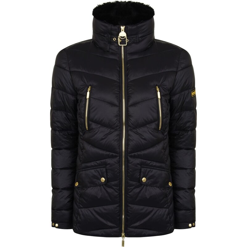 Barbour autocross deals quilted jacket black