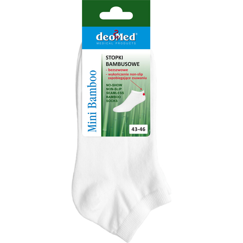 JJW DEOMED Ponožky MINI BAMBOO NON-SLIP 61444231