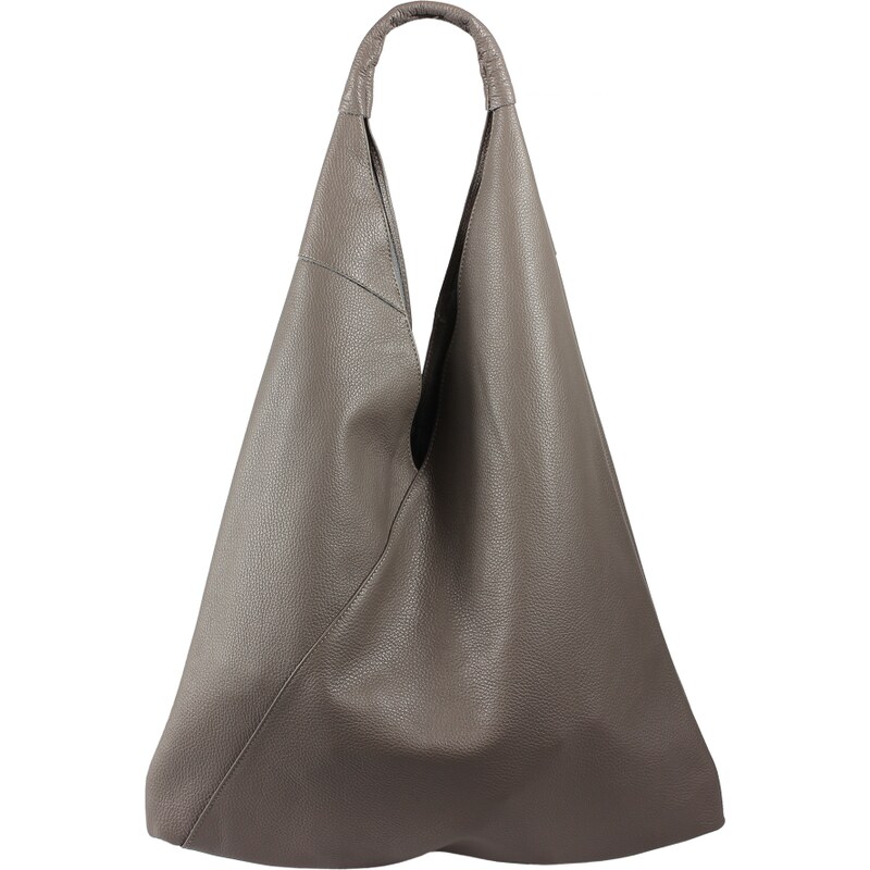 Sivá kožená talianska kabelka Alma Grigia Scura NovaKabelka.sk 7818117