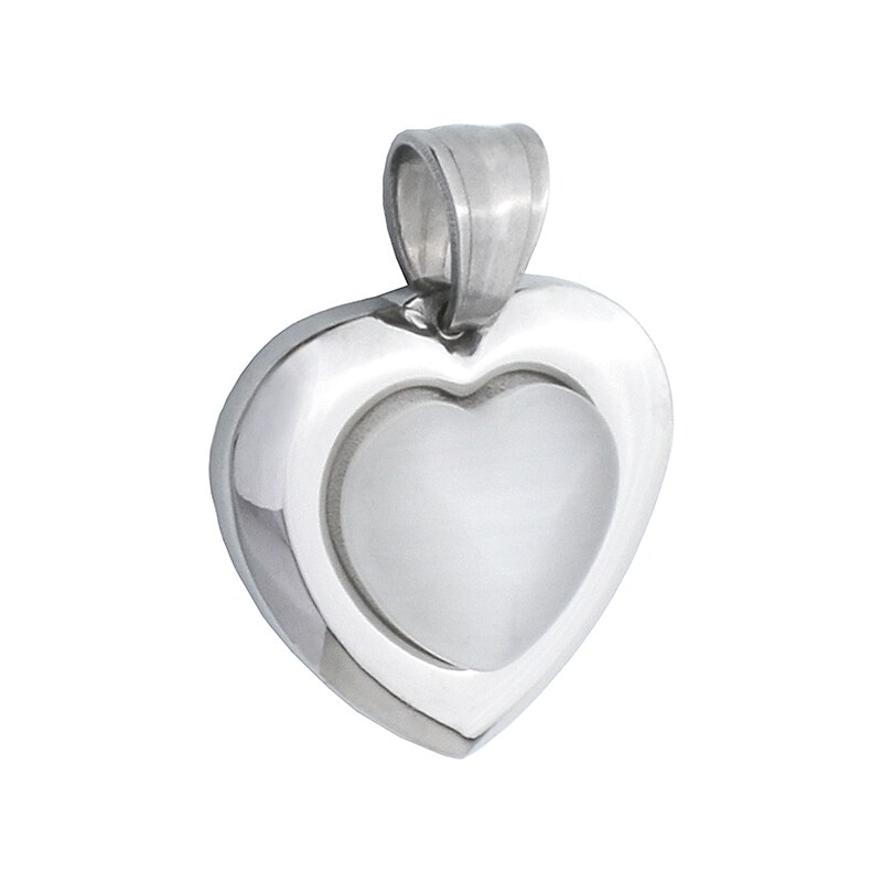 BM Jewellery Dámsky prívesok srdce Valentín z chirurgickej ocele 10400208