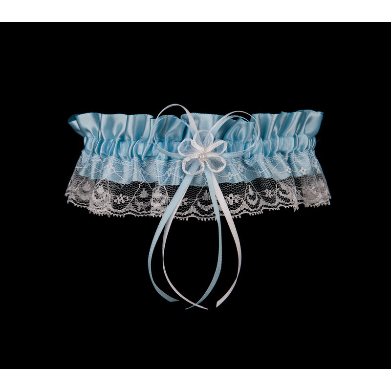 Podväzok PW-30 biely a modrý - Julimex 67780220