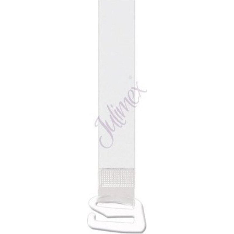 Silikónové ramienka Julimex RT-103 14mm biely kov 52910128