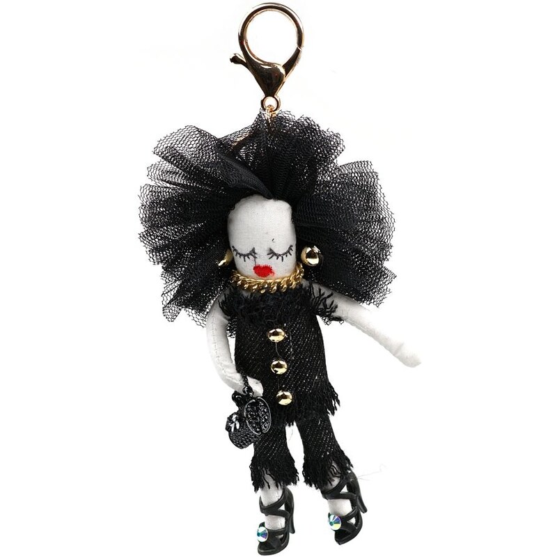 Blaire Prívesok s motívom bábiky čierny 64988226
