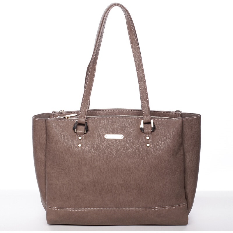 Dámska kabelka na rameno staroružová - David Jones Dacot ružová 57978519