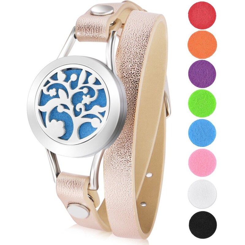 Glory Aróma náramok Strom života ružovozlatý 516 7993802