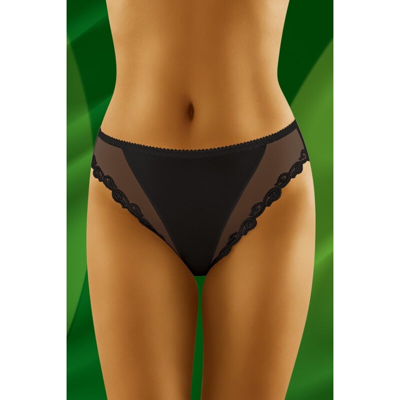 Wol-Bar Dámske klasické nohavičky Poly II, Farba čierna 65579137